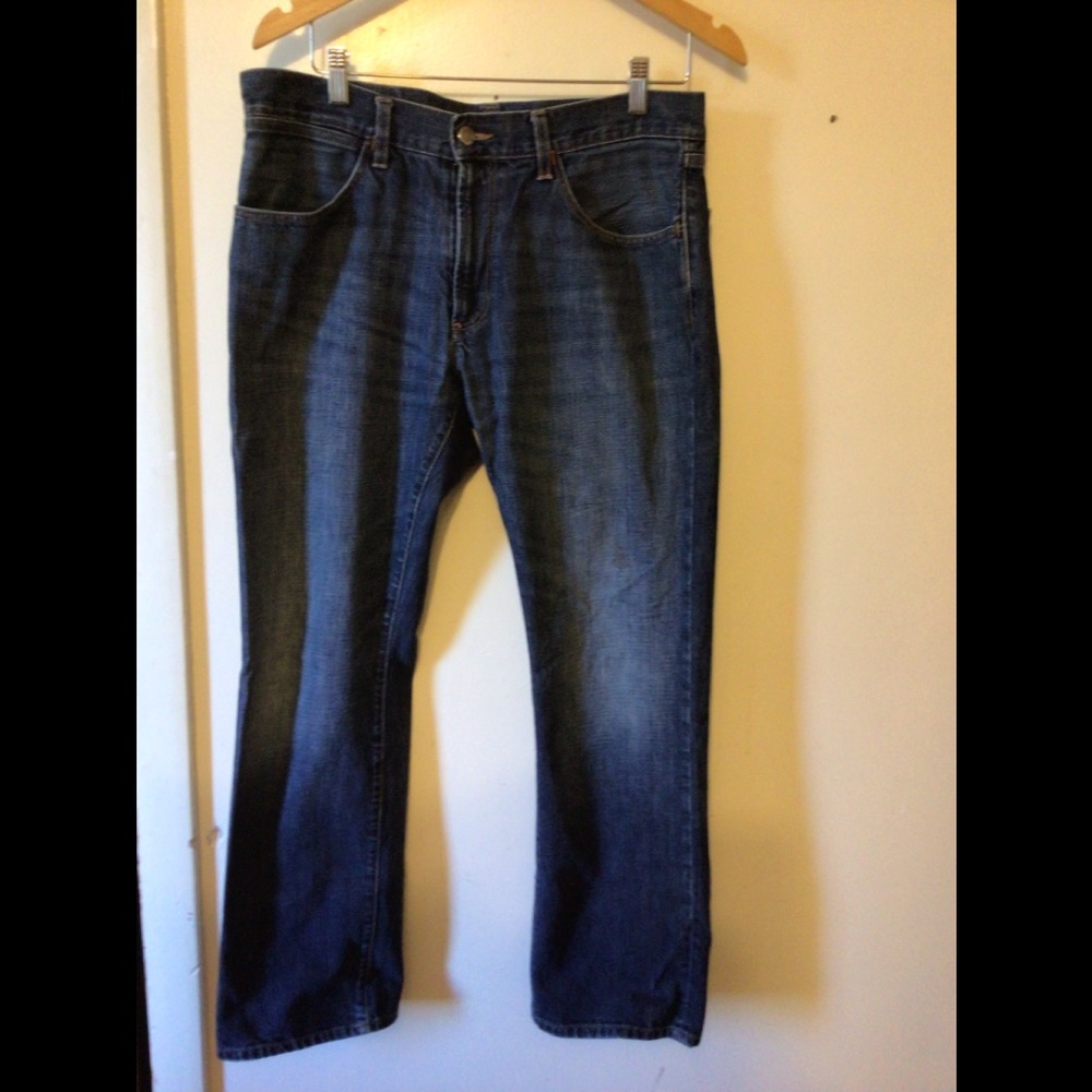 Lacoste straight leg mens jeans Sz 34